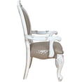thumbnail image 3 of ACME Versailles  Arm Chair (Set-2) in Synthetic Leather & Bone White, 3 of 6