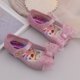 thumbnail image 1 of Nuevas sandalias de princesa elsa de Disney para niñas, zapatos de gelatina, impermeables, antideslizantes, bonitos zapatos de gelatina para niños, plantilla 140 de 14CM Gao Jinjia LED, 1 of 2
