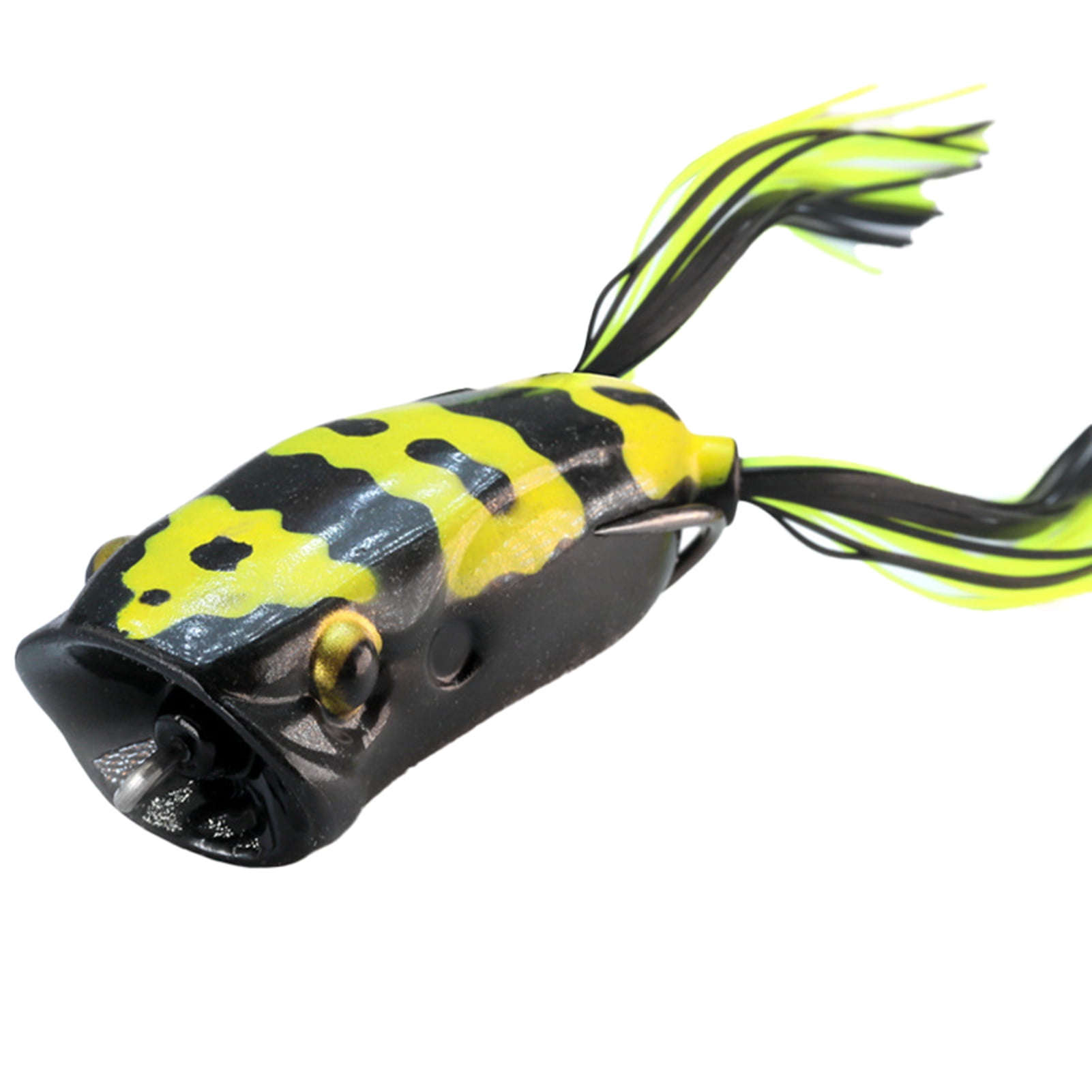 Topwater Frog Lure Bass Trout Fishing Lures Realistic Prop Frog Soft