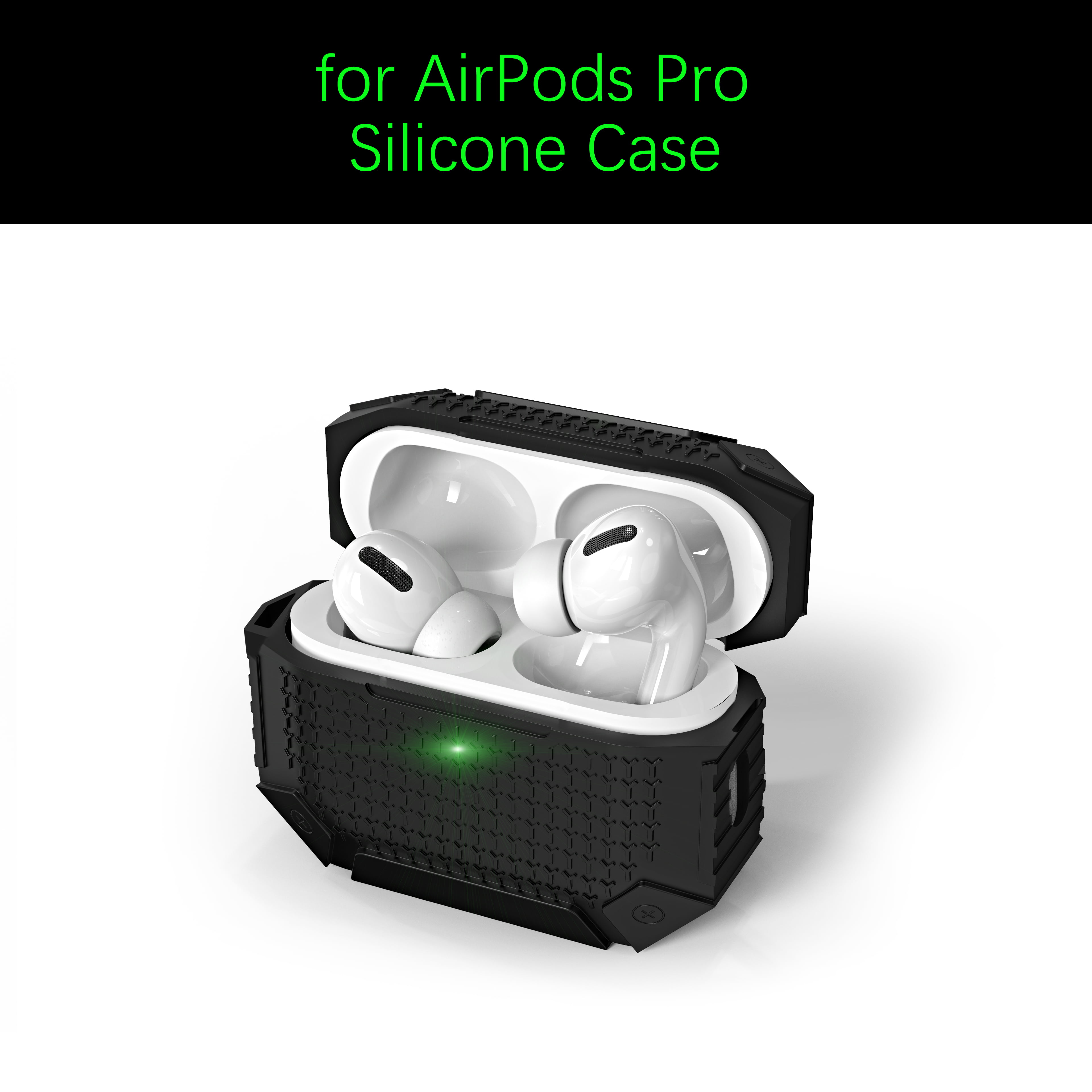 Airpods Pro 2nd Generation Case Cover 2022, Luxury Full-Body Hard Shell  Shock-Absorbing Protective Case with Keychain for Airpods Pro 2 Protective