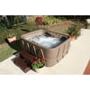 Aquarest Spas AR-400 Select 4- Person 20 - Jet- Plug and Play Hot Tub w/LED waterfall - Brownstone