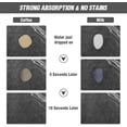 thumbnail image 4 of Coffee Mat Hide Stain Rubber Backed Absorbent Dish Drying Mat for Kitchen Counter-Coffee Bar Accessories Fit Under Maker Machine Pot Espresso Machine Dish Rack 16''x12'', 4 of 7