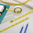 thumbnail image 2 of 2 Rolls Self Adhesive Measuring Tape Metric Tape Measure Peel and Stick Ruler Tapes for Woodworking Drafting Table Saw, 2 of 7