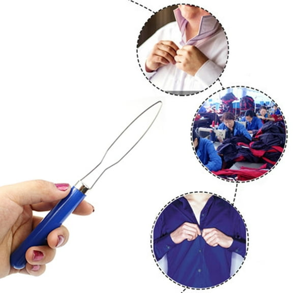EXLEAF 2026 New Clothes Shirts Pull One Hand Zipper Puller Helper Button Hook Assist Device Tool A