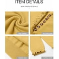 thumbnail image 2 of BTFBM Womens Sweaters Fall Winter Clothes Long Sleeve Button Down Ruffle Crew Neck Casual Knitted Pullover Tops, 2 of 7