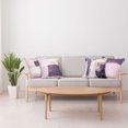 thumbnail image 5 of Ambesonne Throw Pillow Cover 4 Pack, , 20", Eggplant Ivory and Pale Rose, 5 of 7