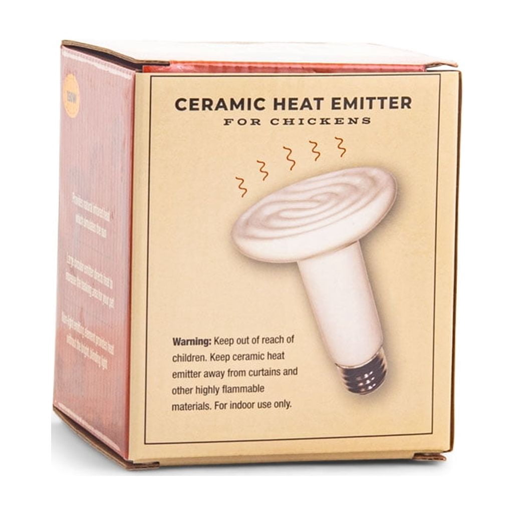 (4 pack) Fluker's Culinary Coop Ceramic Heat Emitter 150 Watt