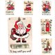 thumbnail image 1 of Regalo de Billetera de Navidad, Billetera de Madera Hecha A Mano Decoración de Billetera de Navidad Bendición Adornos Colgantes de Árbol de Navidad, 1 of 5