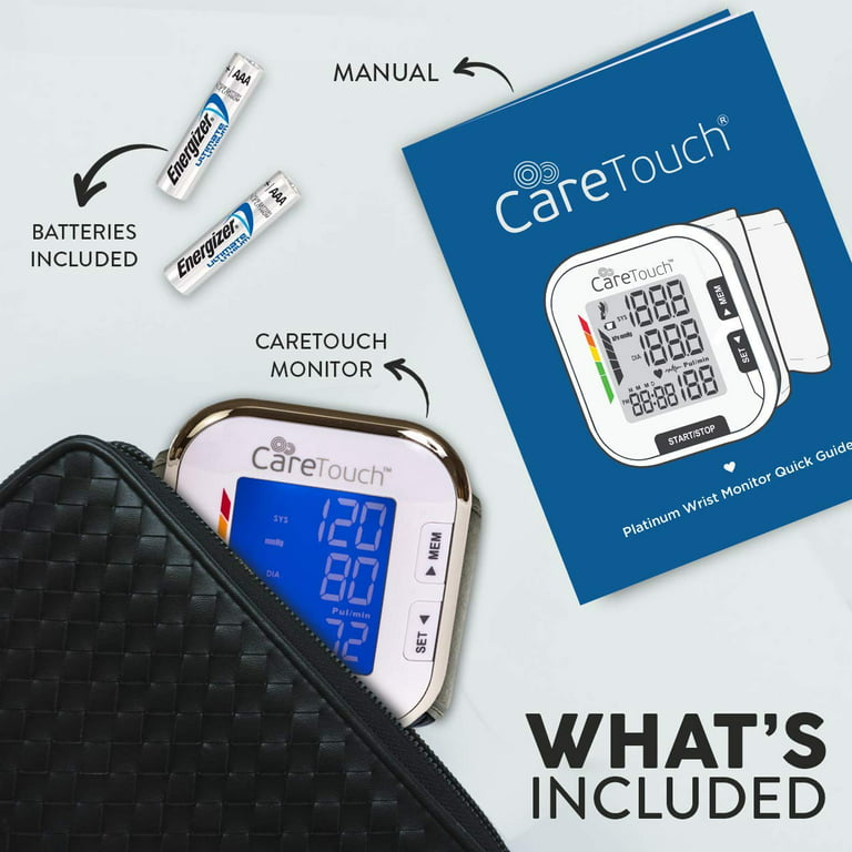 LTGEM Hard Case for Care Touch Digital Wrist Blood Pressure Monitor -  Travel Protective Carrying Storage Bag