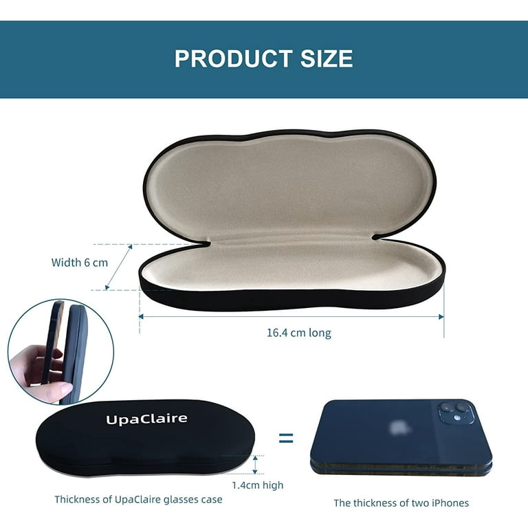 Clip on sunglasses hard case hotsell