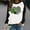 Black, variant on Azrian Shirt Fashion Women's Spring Patchwork St. Patrick's Day Printed Long Sleeves Round Neck Casual Tee Tops