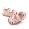 thumbnail image 2 of Ierhent Baby Sandals Toddler Sandals - slip-on quick dry waterproof (toddler/little kid) Red,11, 2 of 7