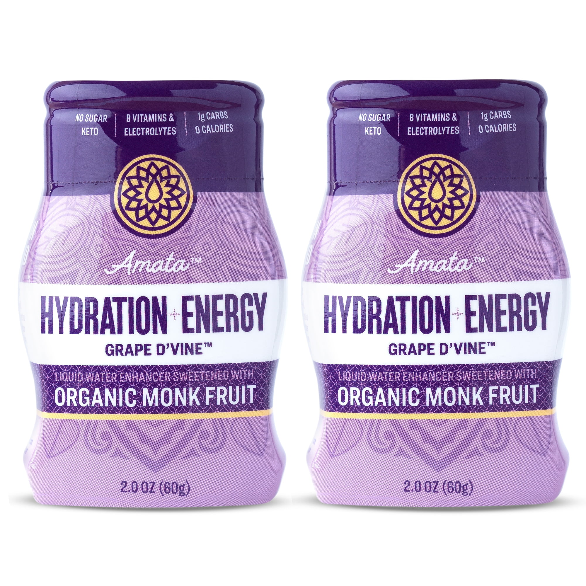 Amata Sugar Free Water Enhancer Sweetened with Organic Monk Fruit