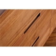 thumbnail image 2 of 6-drawer American Wood Double Dresser in Brown, 2 of 2