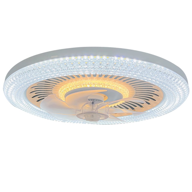 Ventilador de Techo LUZ IDEAL 6 Velocidades LUZ LED
