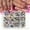 05color, variant on 1Set 12 Grids Flat Back Nails Box Resin Nails Rhinestones for Creative Design at Home Projects