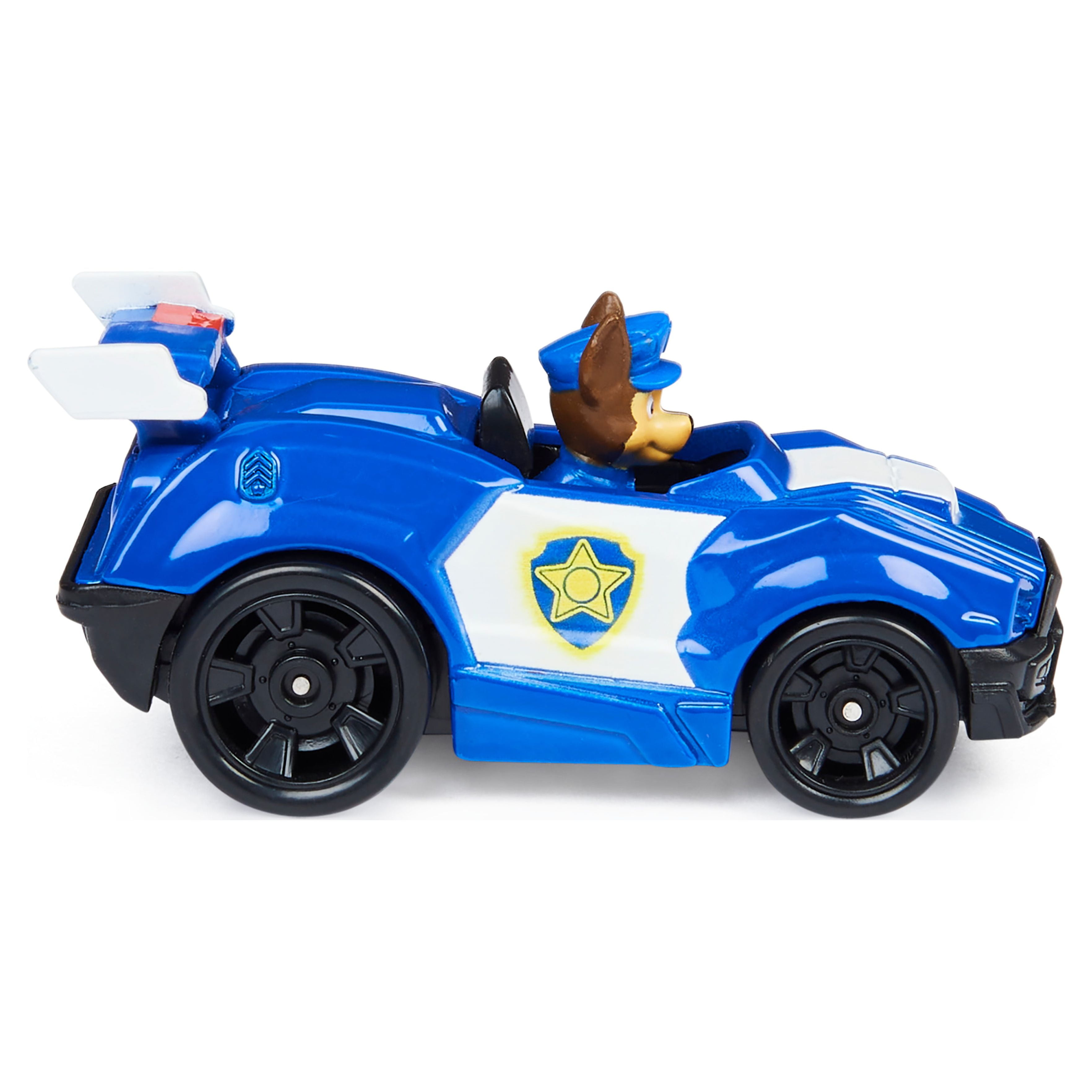 Paw Patrol the Movie Chase Blue Police Car True Metal Toy Car