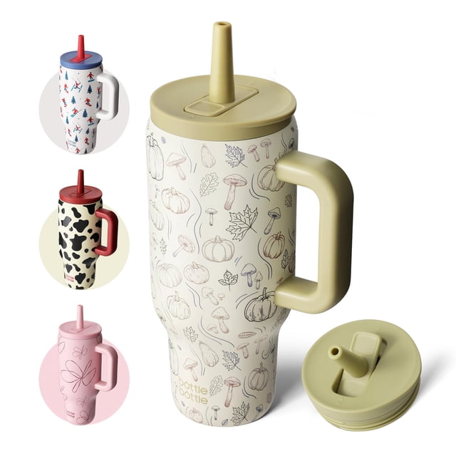 Vaso Térmico BOTTLE BOTTLE 887 ml Acero Inoxidable con Popote