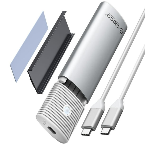 Carcasa SSD ORICO M.2 NVMe SATA USB C 3.2 Gen 2 de 10 Gbps