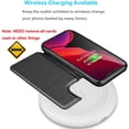 thumbnail image 5 of Tekcoo Wallet Case with Card Holder for iPhone 11 12 13 Pro Max, Wallet Premium PU Leather Kickstand Card Slots,Double Magnetic Clasp and Durable Shockproof Cover -Black, 5 of 7