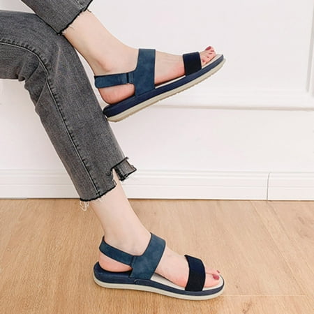 

Mishuowoti sandals for women 2023 Cork Foam Cushion Foot Bed Anti Slip Outdoor Women Bio Straps Comfort Sandals