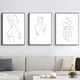 thumbnail image 4 of Advancent Pintura de mujer de arte blanco sobre lienzo Póster de femenina de arte de lienzo con estilo cautivador e inspirador Decoración del hogar A, 4 of 6