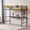 Black-Twin, variant on Ktaxon Twin Loft Bed with Desk, Metal Bunk Bed Frame with Shelf for Small Space, White
