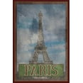 thumbnail image 2 of Phillip, Jamie 23x32 Gold Ornate Wood Framed with Double Matting Museum Art Print Titled - Paris, 2 of 4