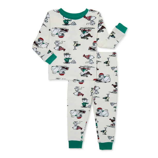 Peanuts Snoopy Christmas Holiday Toddler Boys and Girls Unisex Fleece