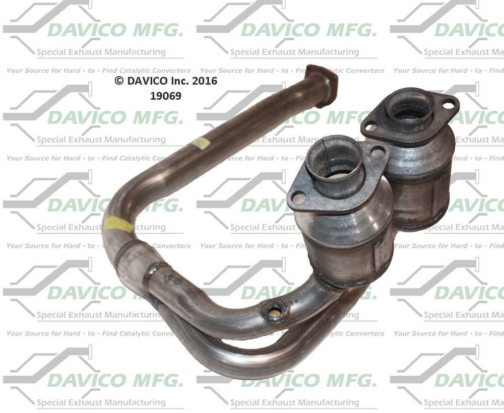 Davico Mfg Catalytic Converter P/N:19069 Fits select: 2000-2003 JEEP WRANGLER / TJ