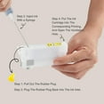 thumbnail image 4 of Necvior Pack Of 1 Empty Refillable Ink Cartridges Set For XP2200/XP4200/WF-2950 Printers, 4 of 7