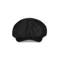 thumbnail image 2 of Gustave Newsboy Hats for Men Women Flat Cap Classic Vintage Soft Gatsby Ivy Cabbie Hat Beret Hats, Black, 2 of 5