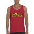 thumbnail image 1 of MmF - Men's Tank Top for Men, up to Men Size 3XL - Softball Play Hard or Go Home, 1 of 5