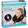 Health Touch Ultra Soft Microbeads Neck Massager, Black