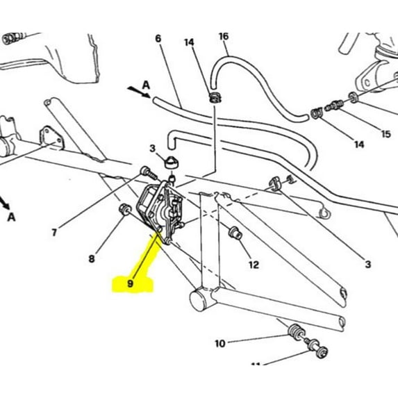 Ducati OEM Replacement Fuel Pump Monster 600 750 900 000072924