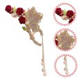 thumbnail image 3 of unbranded Pinza De Garra Para Con Detalle De Flor Rosa Para Combinar Con Cualquier Atuendo, 3 of 8