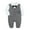 Gray4, variant on fatyb Baby Boys Gentleman Romper Newborn Long Sleeve Bowtie Jumpsuit Infant Dress Clothes Formal Wear