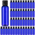 thumbnail image 1 of Botellas vacías de plástico Zhehao, 200 unidades, 60 ml con tapa abatible, color azul, 1 of 7