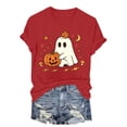 thumbnail image 7 of Akiihool Fall Graphic Tees for Women Halloween Shirts Womens Witch Tshirts They Missed One Shirt Spooky Tee Tops (Red,2XL), 7 of 7