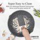 thumbnail image 3 of Frying pan Wok with lid 28 cm 4.3 l, non-stick coated pan, deep frying pan Suitable for all types of hobs, including induction, 3 of 5