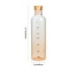 thumbnail image 5 of Botella de agua deportiva Botella de vidrio portátil Botella de agua transparente con escala Botella de agua elegante, 5 of 8