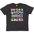 thumbnail image 3 of Inktastic Autism Awareness Support and Understanding Puzzle Pieces Youth T-Shirt, 3 of 5
