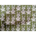 thumbnail image 4 of oneOone Cotton Poplin Fabric Rabbit Block Decor Fabric Printed BTY 56 Inch Wide, 4 of 4