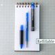 thumbnail image 2 of Bolígrafo Pilot Frixion Synergy Clicker borrable de 0,5 mm, azul, paquete de 6, 2 of 4