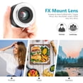 thumbnail image 3 of Neewer 35mm F1.2 Large Aperture Prime APS-C Aluminum Lens for Fuji X Mount Mirrorless Cameras X-A1 X-A10 X-A2 X-A3 X-AT X-M1 X-M2 X-T1 X-T10 X-T2 X-T20 X-Pro1 X-Pro2 X-E1 X-E2 X-E2s, 3 of 8
