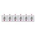 thumbnail image 4 of Melrose "Season's Greetings" Pine Tree Christmas Tag Ornaments - 5.5" - 12ct, 4 of 4