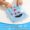 thumbnail image 3 of Tablero sensorial Montessori Tozuoup con 13 luces LED, 3 of 7
