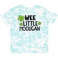 thumbnail image 3 of Inktastic St. Patrick's Day Wee Little Hooligan with Clovers Boys or Girls Toddler T-Shirt, 3 of 5