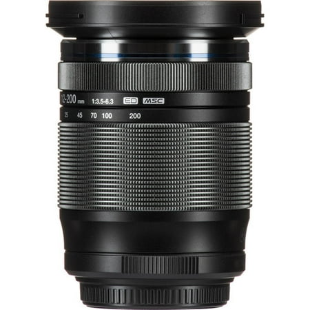 Olympus - M.Zuiko 12-200mm f/3.5-6.3 Zoom Lens for PEN-F - Black