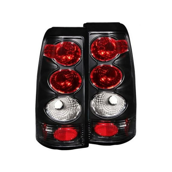 Tail Light Set - Compatible with 2001 - 2006 GMC Sierra 2500 HD 2002 2003 2004 2005